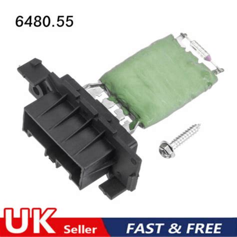 Heater Blower Fan Resistor For Citroen Berlingo Peugeot Partner