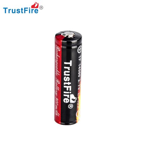 TrustFire Wiederaufladbare lithium-14500 akku li-ion 3,7 v icr14500 aa ...