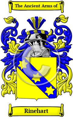 Rinehart Name Meaning, Family History, Family Crest & Coats of Arms