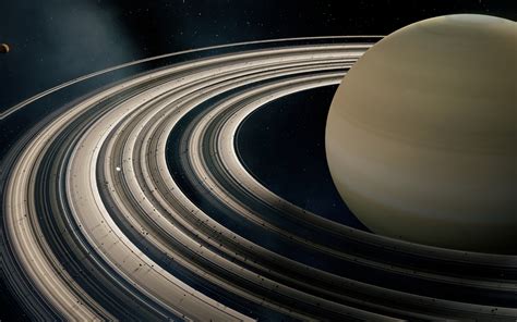 Saturn Wallpaper 4K, Outer space, Solar system