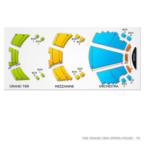 Grand 1894 Opera House Seating Chart | Vivid Seats