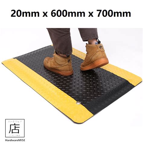 Anti Fatigue Mat Esd Rubber Floor Mat 3 Layer Anti Static Matting 20mm