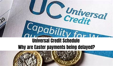 Universal Credit Schedule Why Are Easter Payments Being Delayed