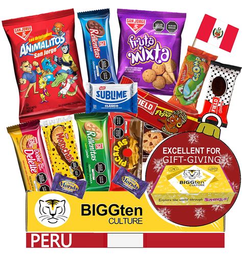 Buy Peruvian Snacks Gift Box International Snacks Variety Pack