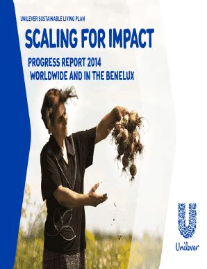 Fillable Online Scaling For Impact Unilever Fax Email Print Pdffiller