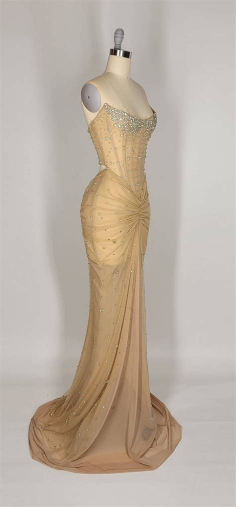 Pre Order Custom Sheer Nude Mesh Diamond Crystal Beaded Hand Etsy Australia