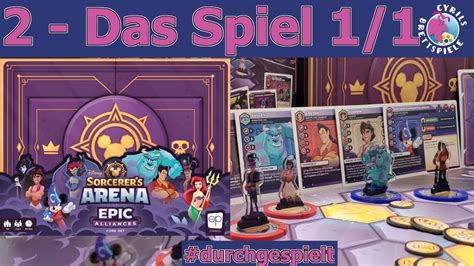 Cyrils Brettspiele Disneys Sorcerers Arena Von Youtube