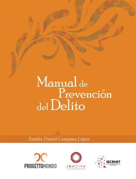 Manual De Prevención Del Delito Sistema Penal Para Adolescentes