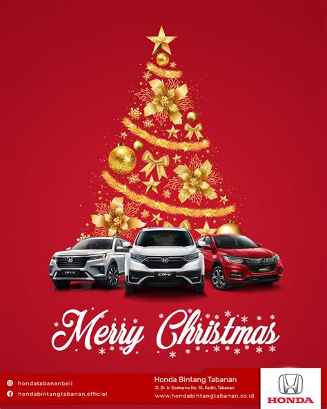 Selamat Hari Raya Natal Honda Bintang Tabanan