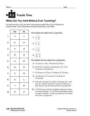 5 2 Puzzle Time What Can You Hold Without Ever Touching Answer Key