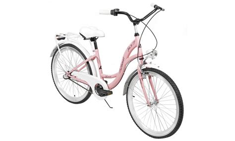 Dviratis Azimut Julie Speed Pink White Bikko Lt