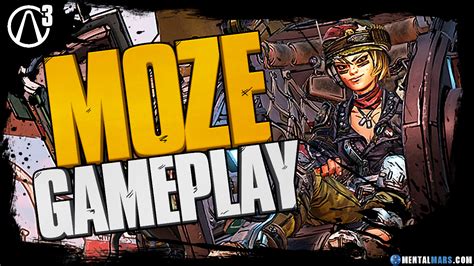 Moze Gameplay Rampage To Mouthpiece Borderlands 3 Mentalmars