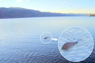 Notícias Inusitadas Homem registra suposto monstro do Lago Ness