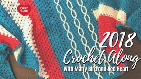 2018 Crochet Along With Marly Bird And Red Heart Marly Bird