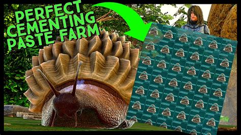 Unlimited Cementing Paste Farm In Ark Unlimited Cp Guide Youtube