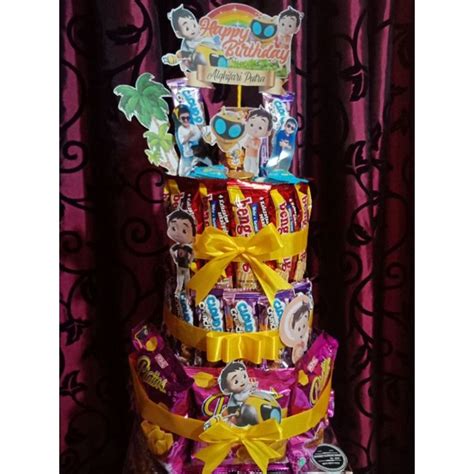 Jual Snack Tower Ulang Tahun Kue Ulang Tahun Snack Hadiah Murah