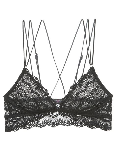 Cosabella Ceylon Criss Cross Lace Bralette