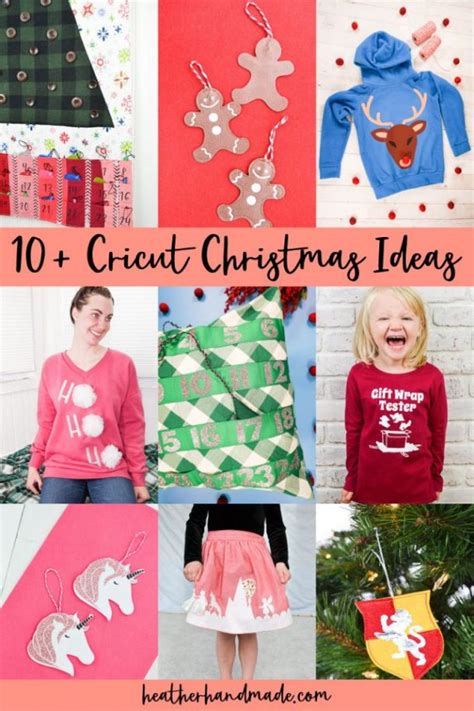 15 Cricut Christmas Ideas • Heather Handmade