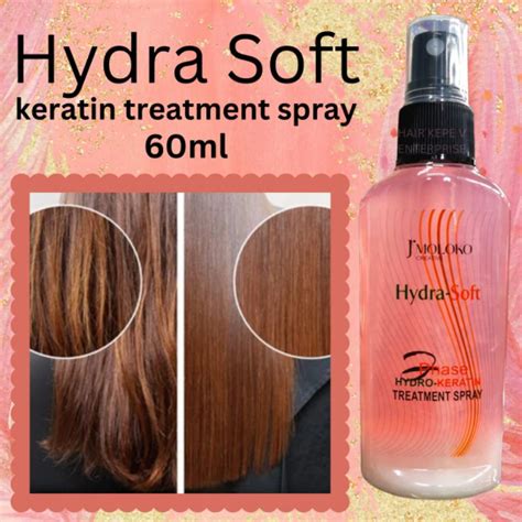 J MOLOKO Hydra Soft 2Phase Hydra Keratin Treatment Spray 60ml Shopee