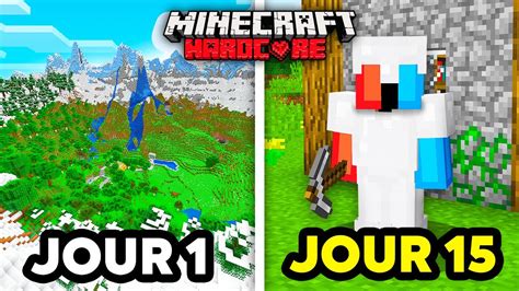 Le MEILLEUR début en HARDCORE sur MINECRAFT minecrafthardmode YouTube