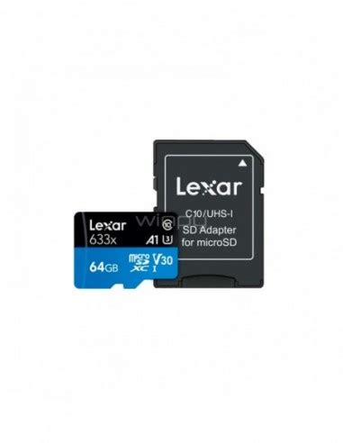 Tarjeta Micro Sd Lexar Gb High Performance X Class U A