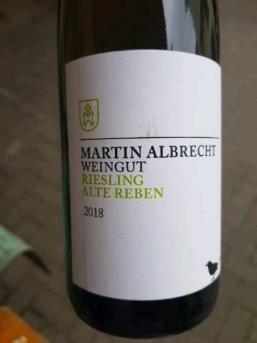 Martin Albrecht Riesling Alte Reben Vivino