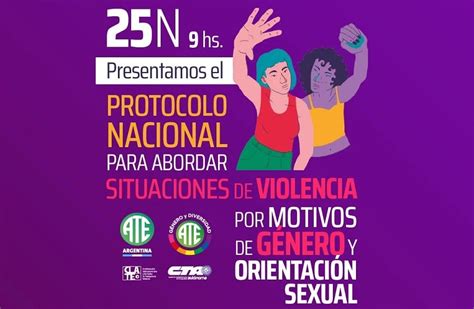 Ate Presenta El Protocolo Nacional Para Abordar Situaciones De