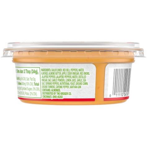 Simple Truth® Plant Based Cauliflower Dip Spicy Queso Style 9 Oz Tub Qfc