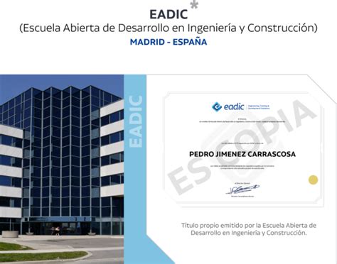 M Ster Internacional En Bim Management Eadic