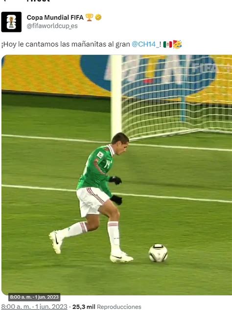 Chicharito Cumplió 35 Años Y Así Lo Felicitaron En Redes Infobae