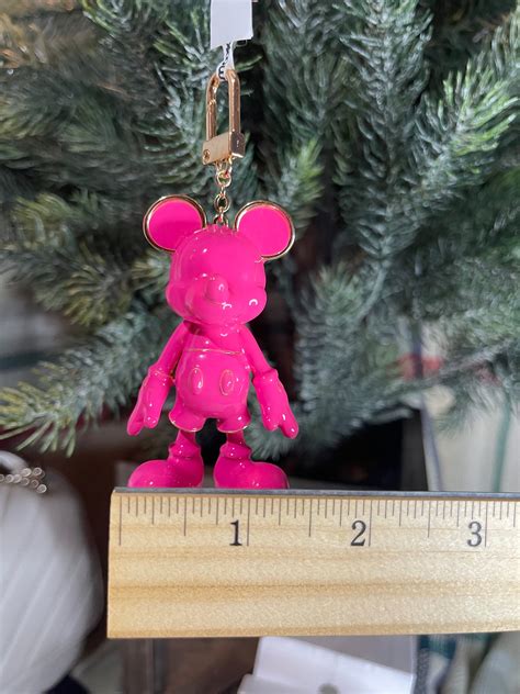 BAUBLEBAR DISNEY Mickey Mouse Hot Pink Bag Charm This Beautifully Colored Baublebar Charm Is So