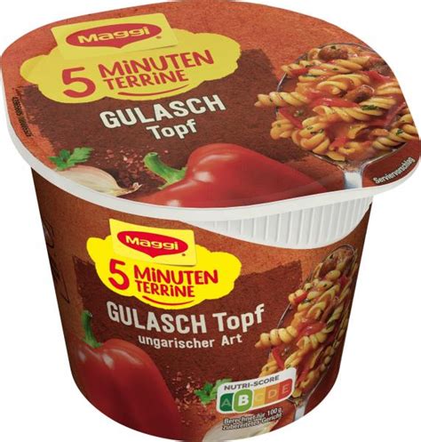 Maggi Minuten Terrine Gulasch Topf Ungarischer Art Online Kaufen Bei