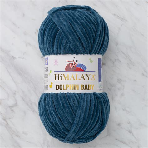 Himalaya Dolphin Baby Chenille Yarn Petrol Green 80348 Hobiumyarns