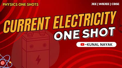 Current Electricity Class One Shot Physics Jee Mains Advance