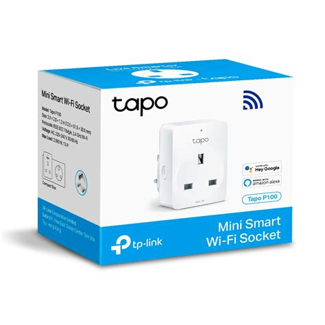 Tapo P100 Mini Smart Wi Fi Socket TP Link United Kingdom