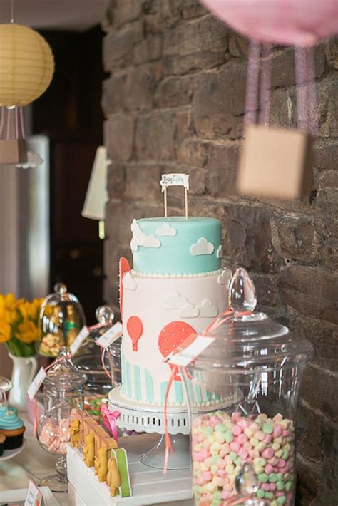 Kara S Party Ideas Hot Air Balloon Birthday Party Kara S Party Ideas