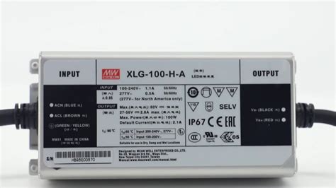 Mean Well Xlg 150 24 A Ac 110v 220v Indoor Outdoor Power Supply 25w 50w