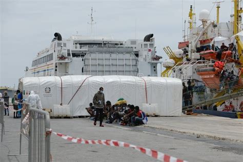 Seawatch 3 Humanitarian Rescue Ship In Pozzallo Editorial Image Image