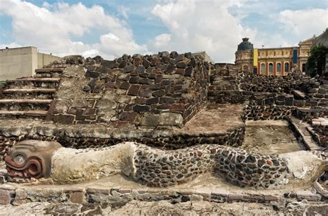 Aztec Temples In Tenochtitlan Inside