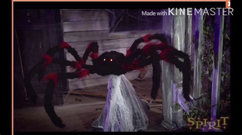 Spirit Halloween 2020 Red And Black Jumping Spider Demo Youtube