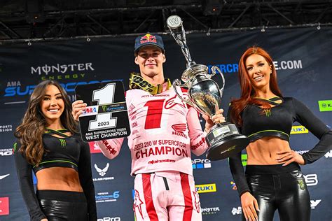 Jett Lawrence Se Proclama Campe N Ama Sx West Moto Pro