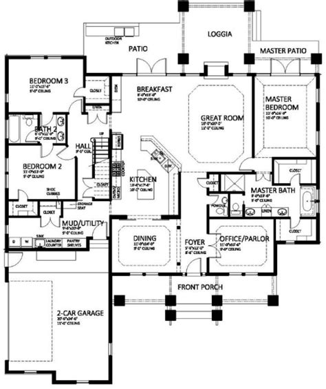 3 Bedroom 2 Story House Plans / Popular 3 bedroom house plans available ...