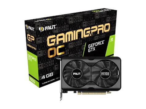 Placa de Video Palit Geforce Gtx 1650 Gamingpro Oc 4gb Gddr6 128 Bits ...