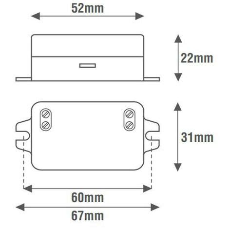 Bloc D Alimentation Pour Bande Led Lef W Vdc Tension Constante Ip