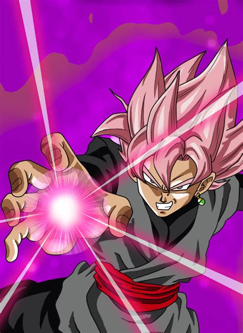 Dragon Ball Super Black Goku Ssj Rose By Ghenny Illustrations On Deviantart