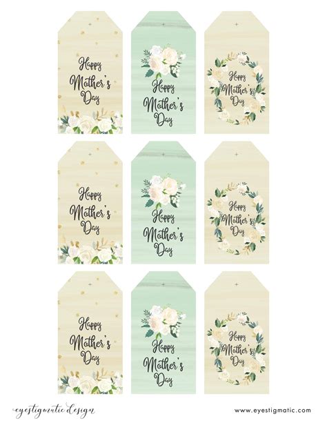 Happy Mother S Day Printable Tags