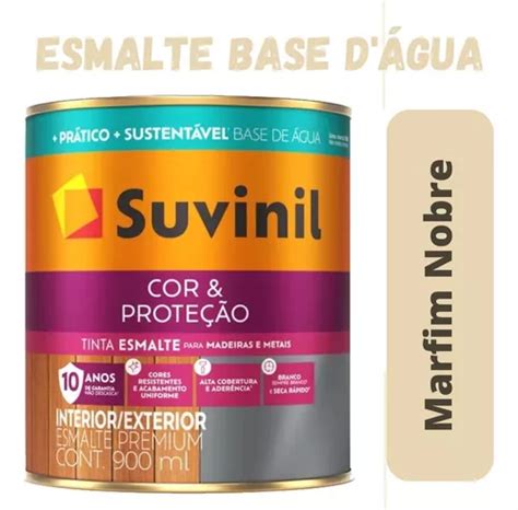 Tinta Esmalte Base Agua Brilhante Suvinil Ml Seca Rapido Mercadolivre