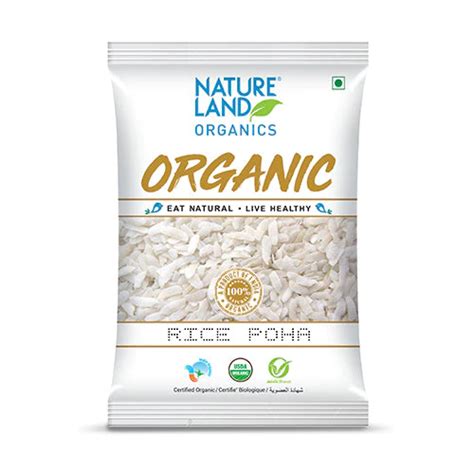 ORGANIC RICE POHA 500 GM Cleantech Mart