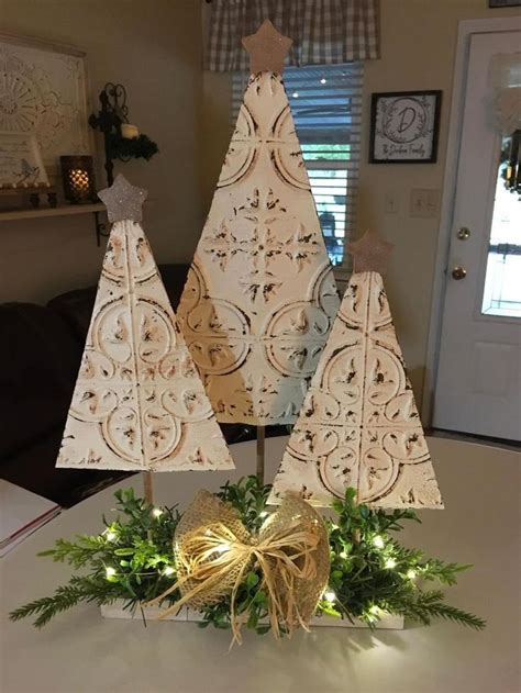 Made From Dollar Tree Tiles Christmas Tree Crafts Christmas Diy