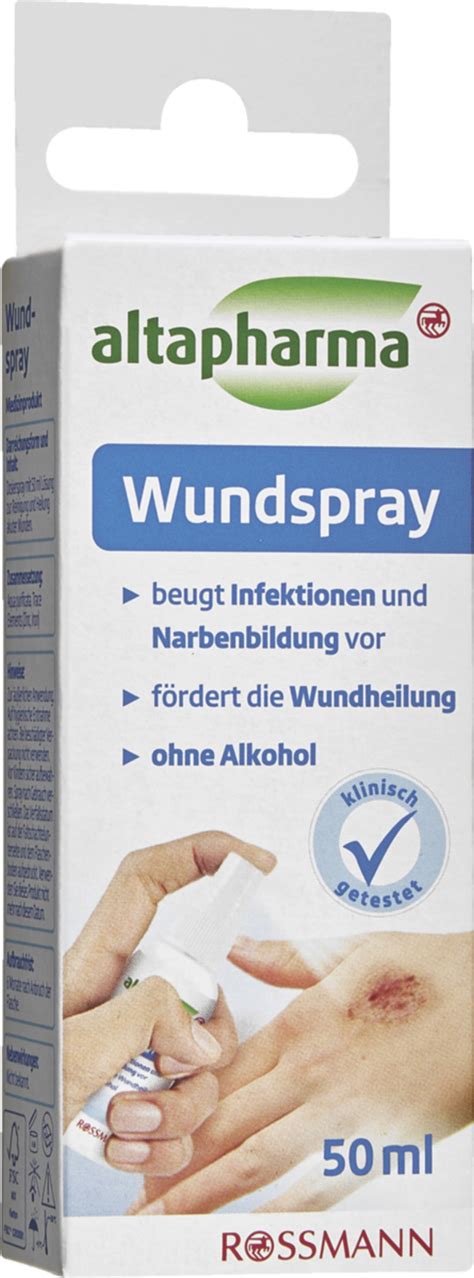 Altapharma Wundspray Von Rossmann F R Ansehen